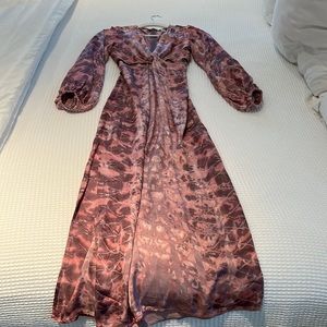 New season YFB hadi midi dress.  Silk